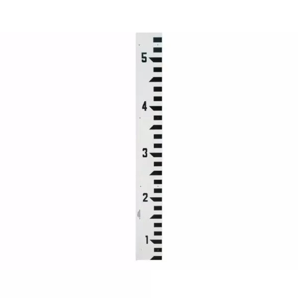 AdirPro 5 ft. Stream Gauge 10ths/feet Measuring 5.5 ft. to 10.5 ft.