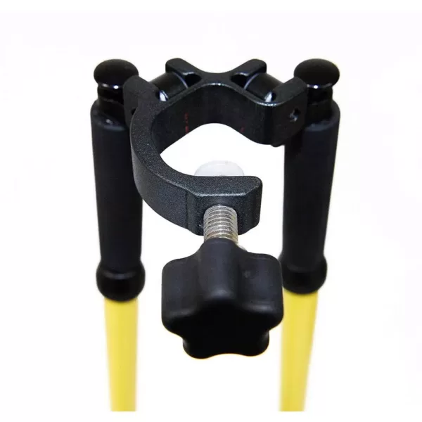 AdirPro Aluminum Prism Pole Bipod in Yellow