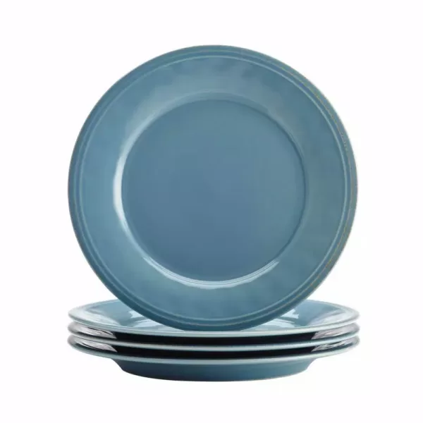 Rachael Ray Cucina 16-Piece Agave Blue Dinnerware Set