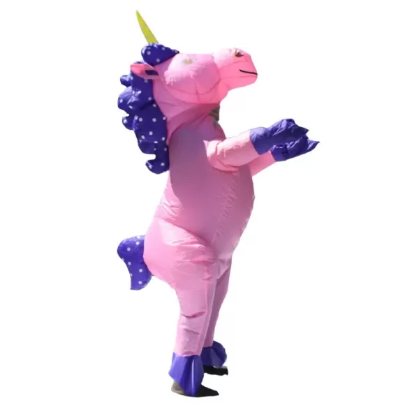 ALEKO 1-Size Fits All Unisex Inflatable Unicorn Adult Halloween Costume