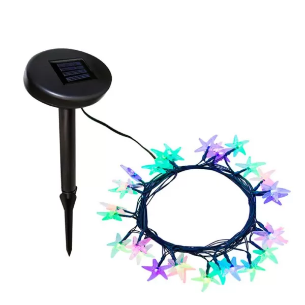 ALEKO 30 LED Multi-Color Starfish String Lights