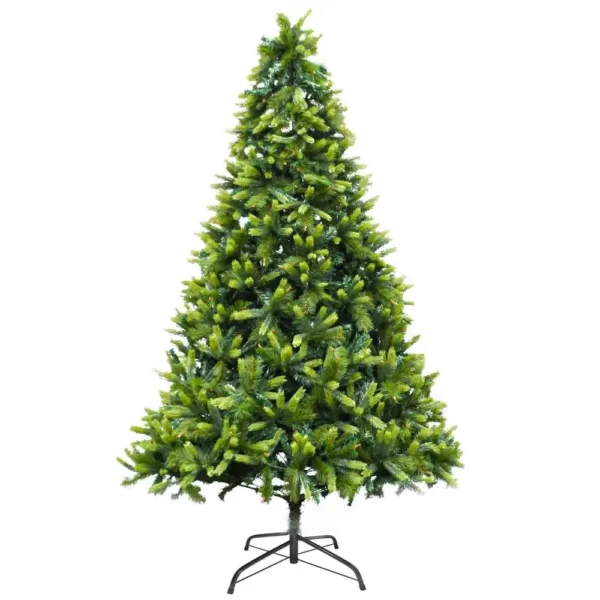 ALEKO 9 ft. Unlit Traditional Artificial Christmas Holiday Tree