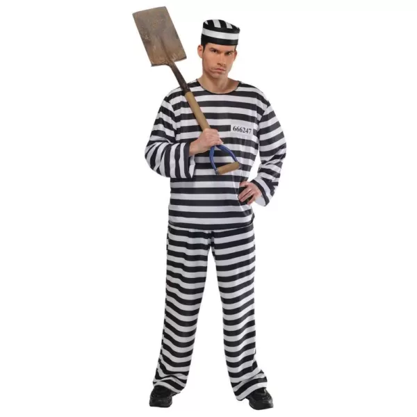 Amscan Mens Jail Bird Halloween Costume Standard