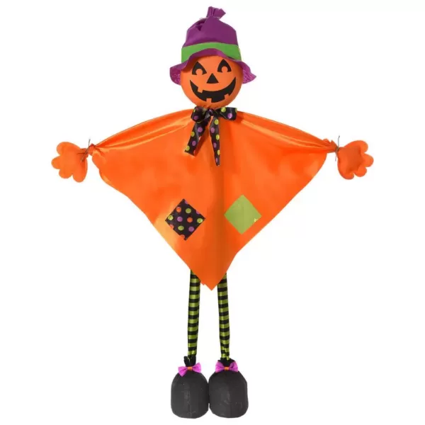 Amscan 36 in. Large Halloween Standing Jack-O-Lantern Prop