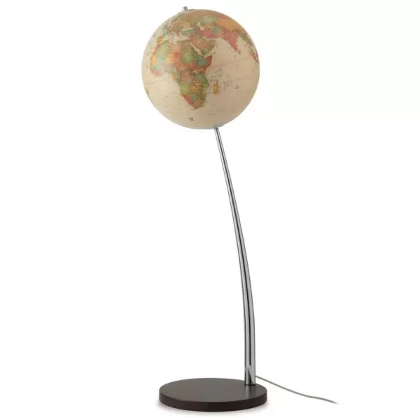 Waypoint Geographic Vertigo 15 in. Antique Oceans Illuminated Floor Standing Globe