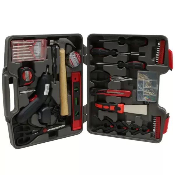 Apollo Home Tool Kit with 4.8-Volt Cordless Screwdriver (144-Piece)