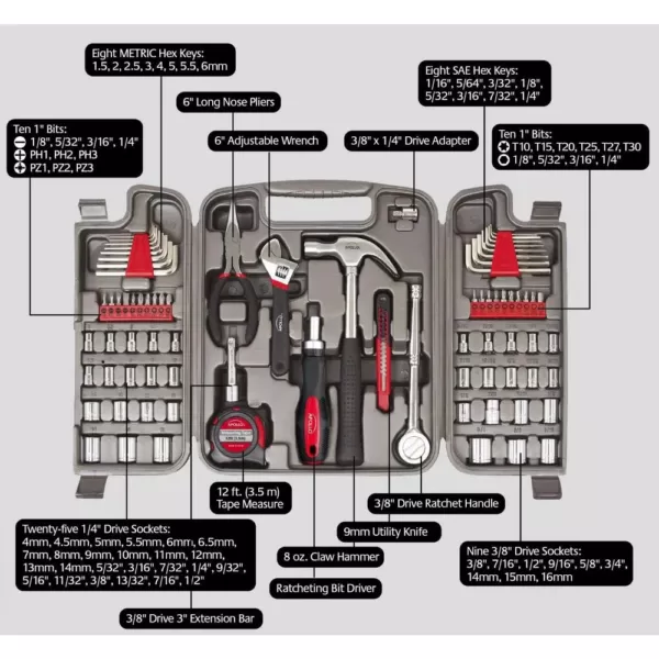 Apollo Multi-Purpose Tool Kit (79-Piece)