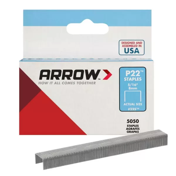 Arrow 5/16 in. Staples (5,050-Pack)