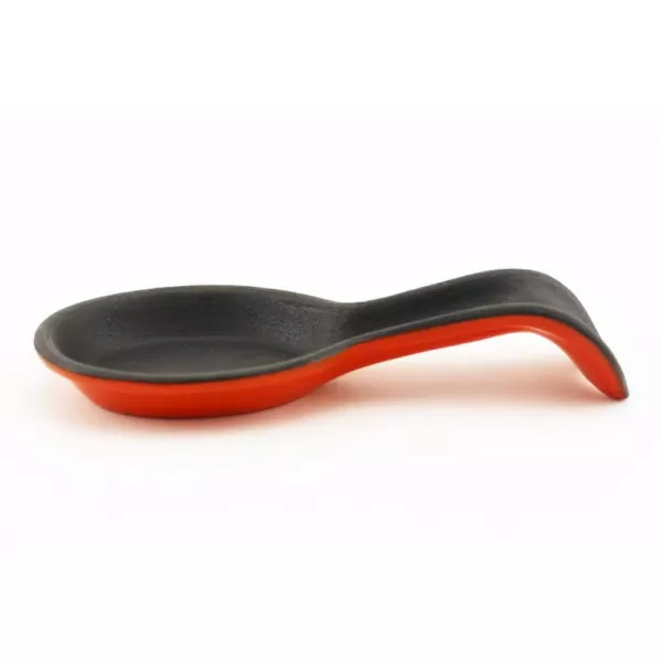 BergHOFF 3.8 in. H x 8 in. W x 1.2 in. D Orange Cast Iron Spoon Rest