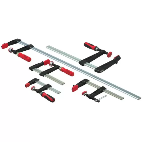 BESSEY 24 in. TG Series Bar Clamp with Composite Plastic Handle and 7 in. Throat Depth