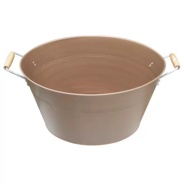 Artland Oval Party Tub 20 Gal. with Handles Antique Copper