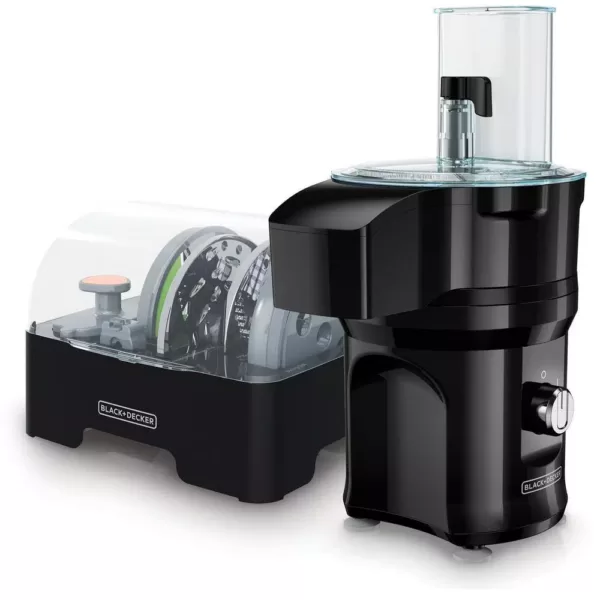 BLACK+DECKER MultiPrep 150 W Black Electric Food Chopper Slicer