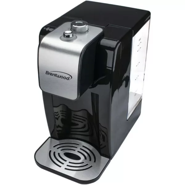 Brentwood Appliances 9.2-Cup Black Single-Touch Instant Hot Water Dispenser