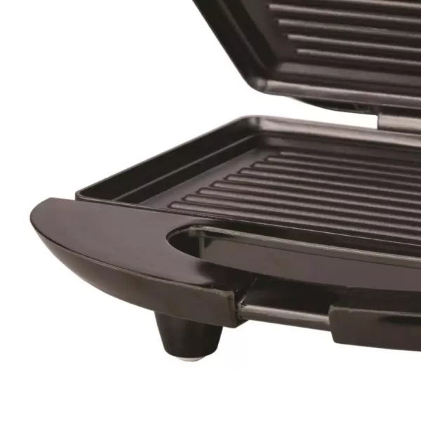 Brentwood Appliances 750 W Black Nonstick Panini Press and Sandwich Maker