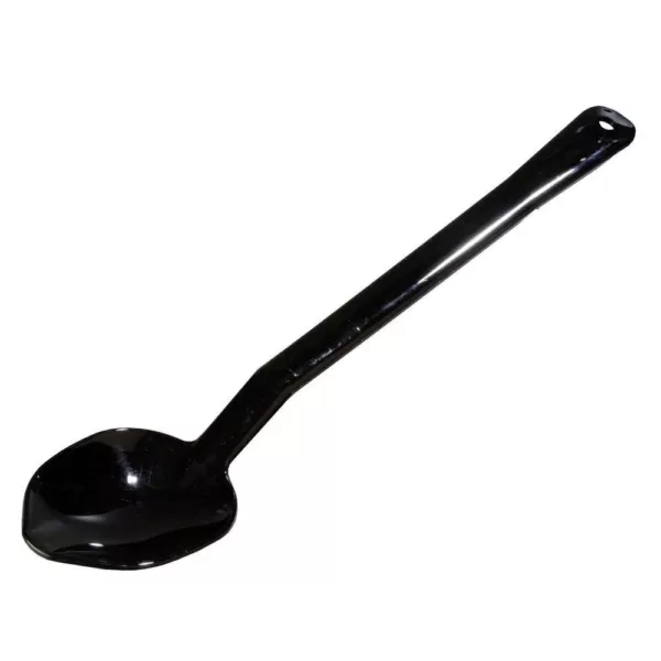 Carlisle Polycarbonate Black Serving Spoon Set of 12