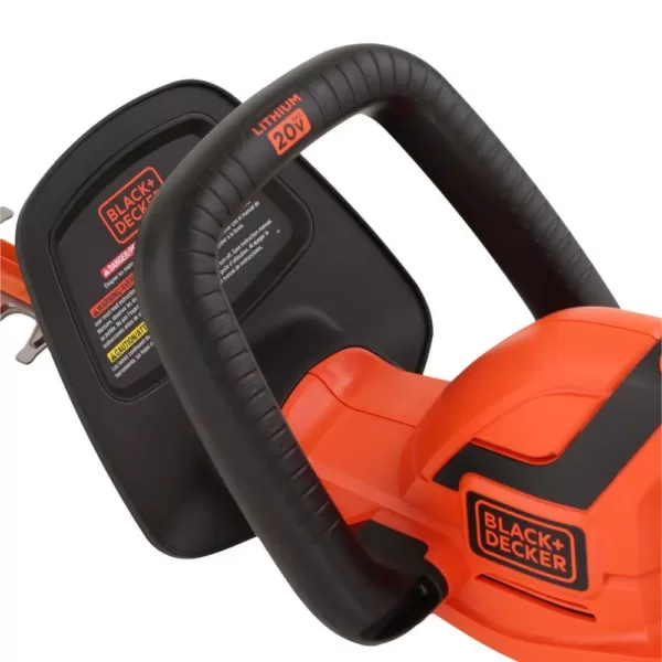 BLACK+DECKER 22 in. 20V MAX Lithium-Ion Cordless Hedge Trimmer (Tool Only)