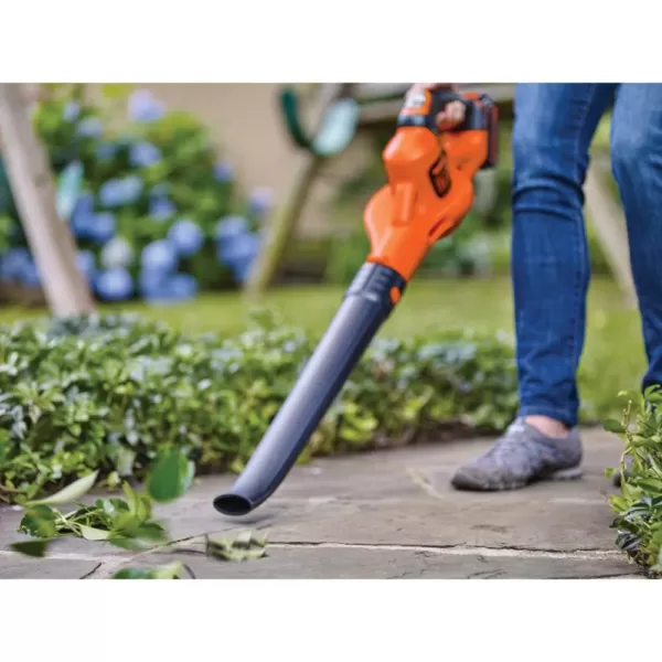 BLACK+DECKER 22 in. 20V Max Cordless Hedge Trimmer with (2) 1.5Ah Batteries and Charger with Bonus Blower Kit Included