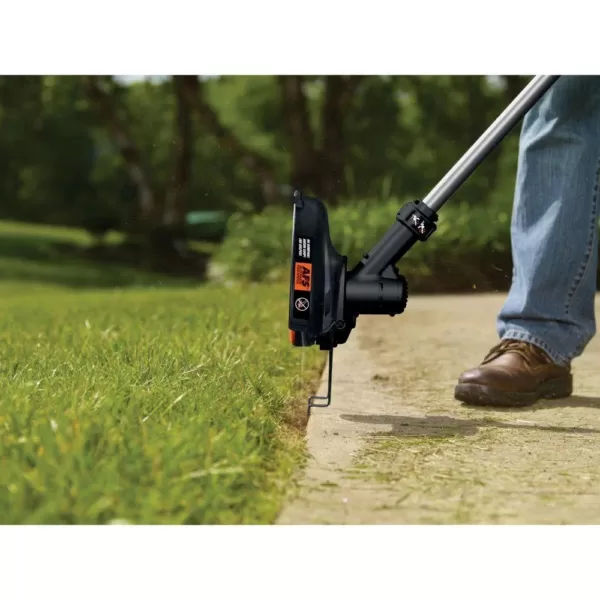 BLACK+DECKER 13 in. 40V MAX Lithium-Ion Cordless 2-in-1 String Grass Trimmer/Lawn Edger (Tool Only)