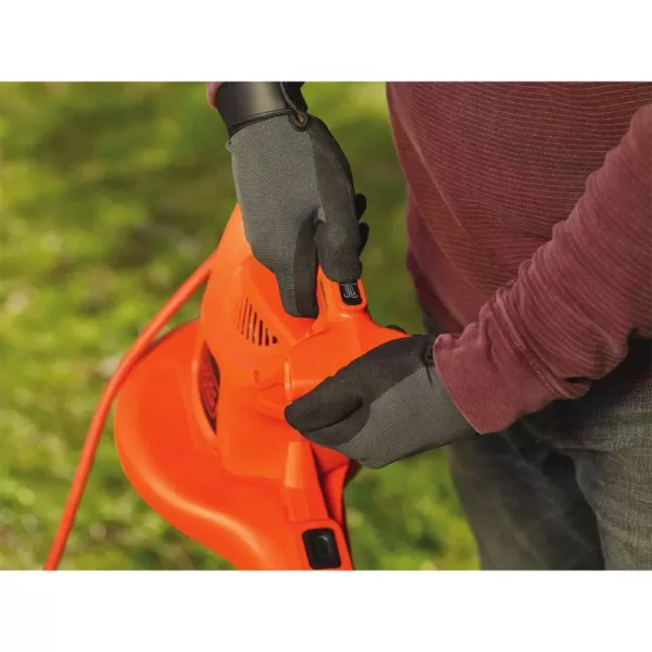 BLACK+DECKER 250 MPH 400 CFM 12 Amp 3-in-1 Corded Electric Backpack Leaf Blower/Vac/Mulcher