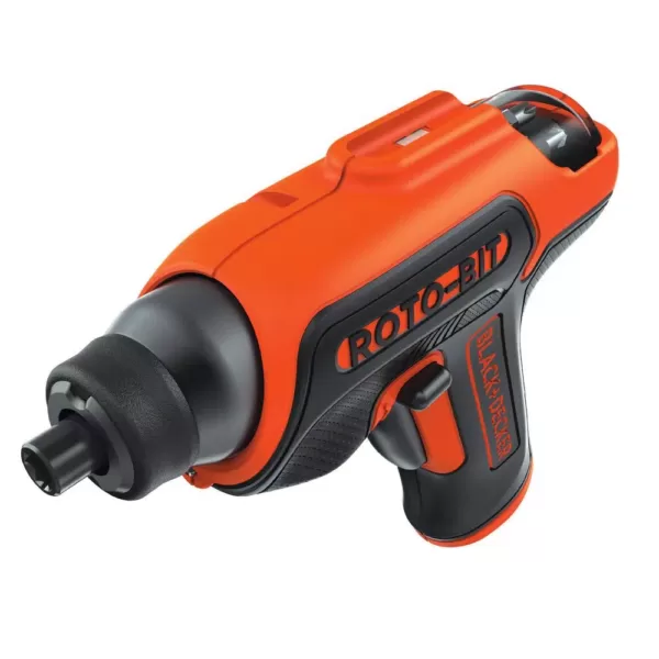 BLACK+DECKER 4-Volt MAX Lithium-Ion Cordless Rechargeable Screwdriver with Charger