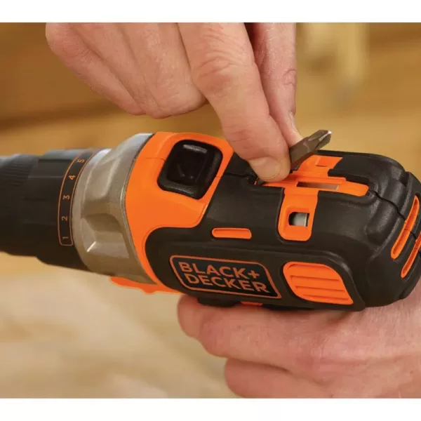 BLACK+DECKER 20-Volt MAX Lithium-Ion Cordless Matrix Drill/Driver with Battery 1.5Ah and Charger