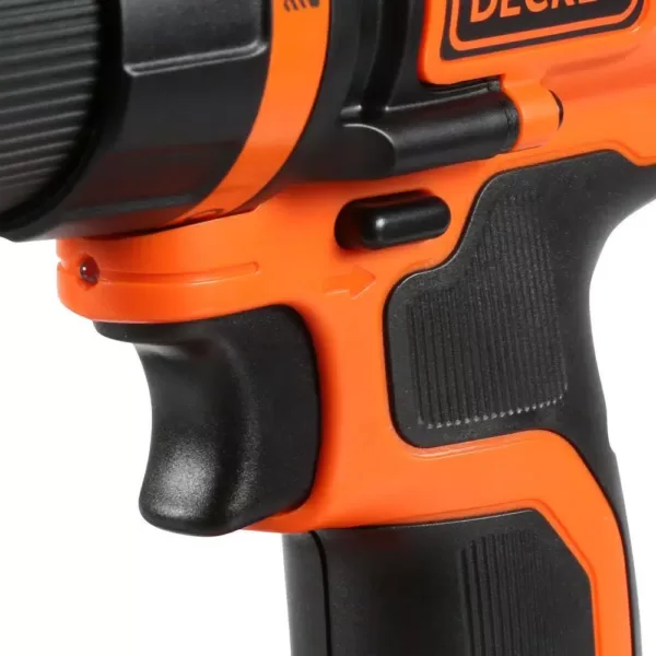 BLACK+DECKER 20-Volt MAX Lithium-Ion Cordless 3/8 in. Drill/Driver with Battery 1.5Ah and Charger