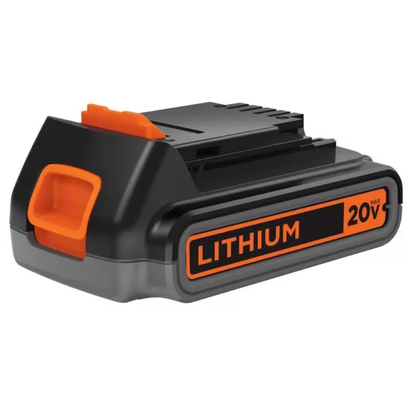 BLACK+DECKER 20-Volt MAX Lithium-Ion Battery Pack 2.0Ah