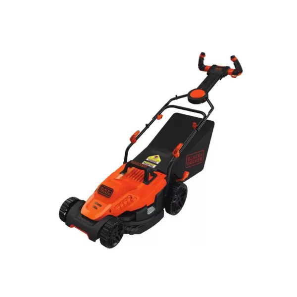 BLACK+DECKER 15 in. 10 Amp Corded Electric Walk Behind Lawn Mower