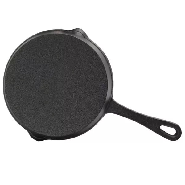 Gibson Home Campton 5 in. Cast Iron Frying Pan in Black