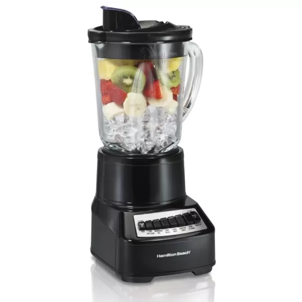 Hamilton Beach 40 oz. 14-Speed Black Countertop Blender