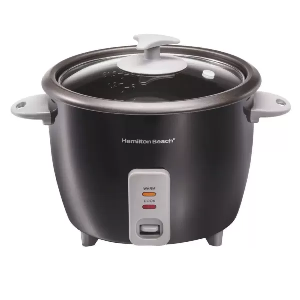 Hamilton Beach 16-Cup Black Rice Cooker