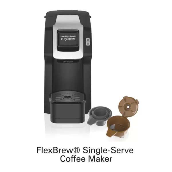 Hamilton Beach FlexBrew Black Single Serve Coffee Maker