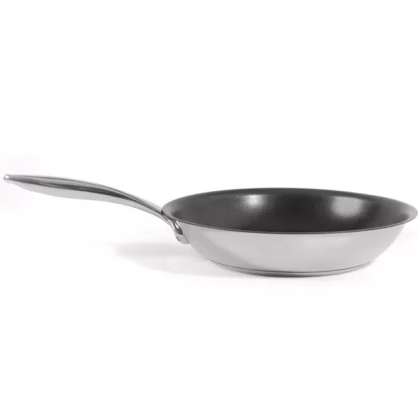 Ozeri Earth Pan ETERNA 10 in. Stainless Steel Nonstick Frying Pan in Black Interior