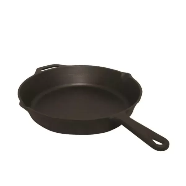 King Kooker Pre-seasoned 20 in. Cast Iron Skillet in Black