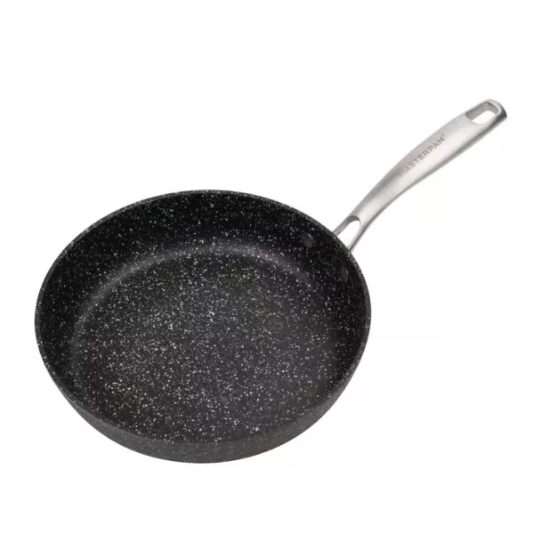 MasterPan Granite Ultra 11 in. Cast Aluminum Nonstick Frying Pan in Black