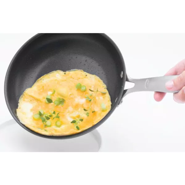 OXO Good Grips 10 in. Hard-Anodized Aluminum Ceramic Nonstick Frying Pan in Black