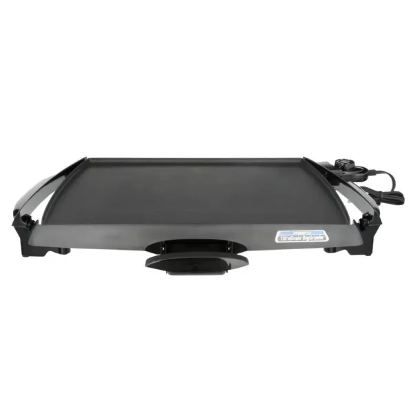 Presto Tilt 'n Drain 285 sq. in. Black Non-Stick Electric Griddle