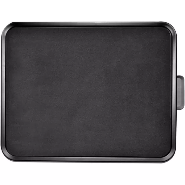 Starfrit 14 in. W x 0.7 in. H x 10 in. D Black Plastic Countertop Rolling Tray