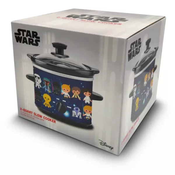 Uncanny Brands Star Wars 2QT. Slow Cooker Black