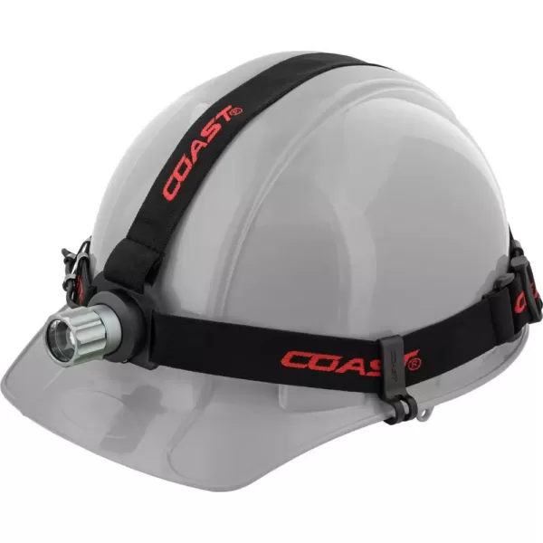 Coast HL40 300 Lumen LED Headlamp with Hardhat Compatibility