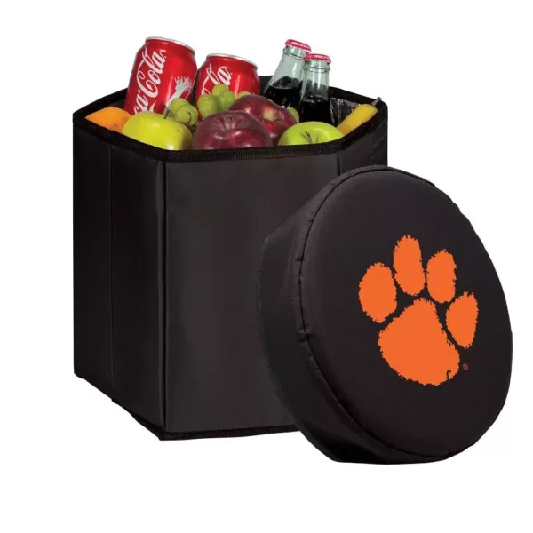 Picnic Time 12 Qt. Clemson Tigers Black Bongo Cooler