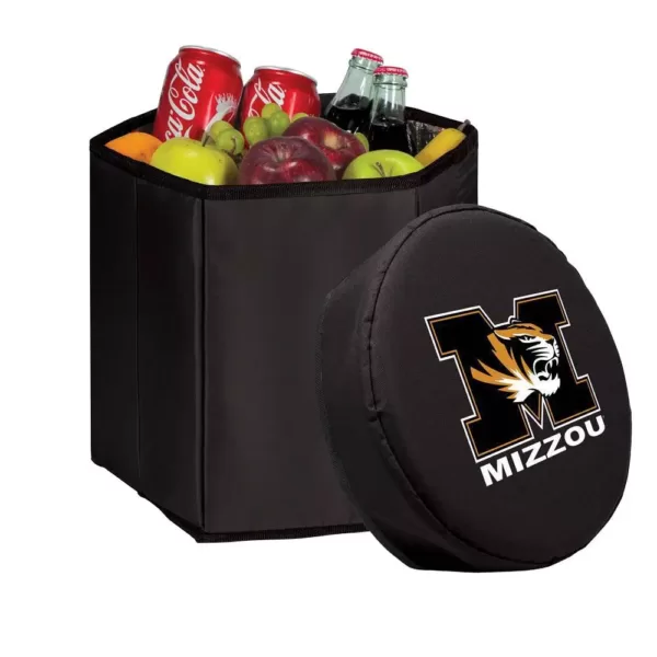 Picnic Time 12 Qt. Mizzou Tigers Black Bongo Cooler