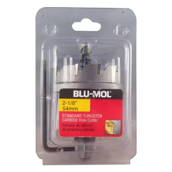 BLU-MOL 2-1/8 in. Standard Tungsten Carbide Hole Cutter