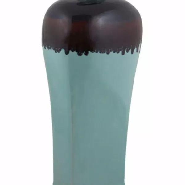 Benjara Blue Ceramic Jar