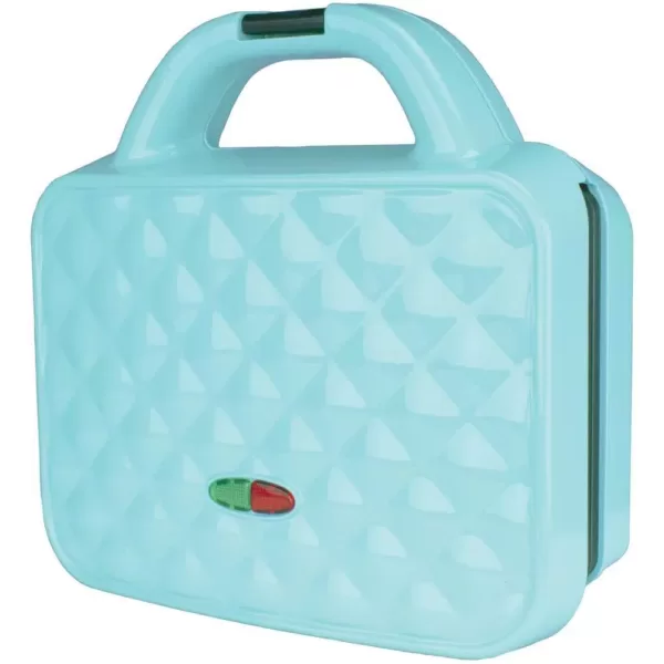 Brentwood Couture Purse Blue Nonstick Dual Waffle Maker