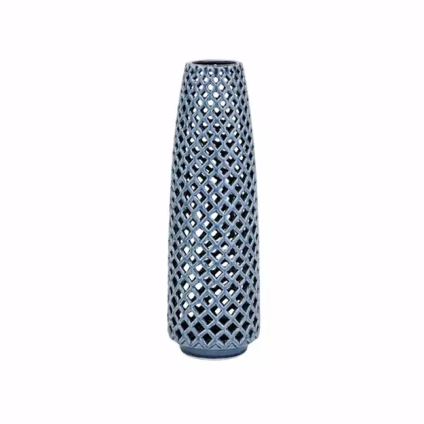 IMAX Nasrin Blue Medium Vase