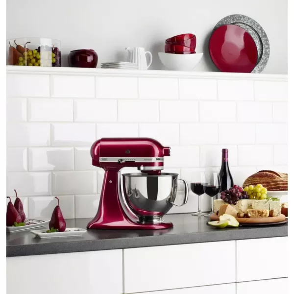 KitchenAid Artisan Series 5 Qt. 10-Speed Tilt-Head Stand Mixer-Bordeaux