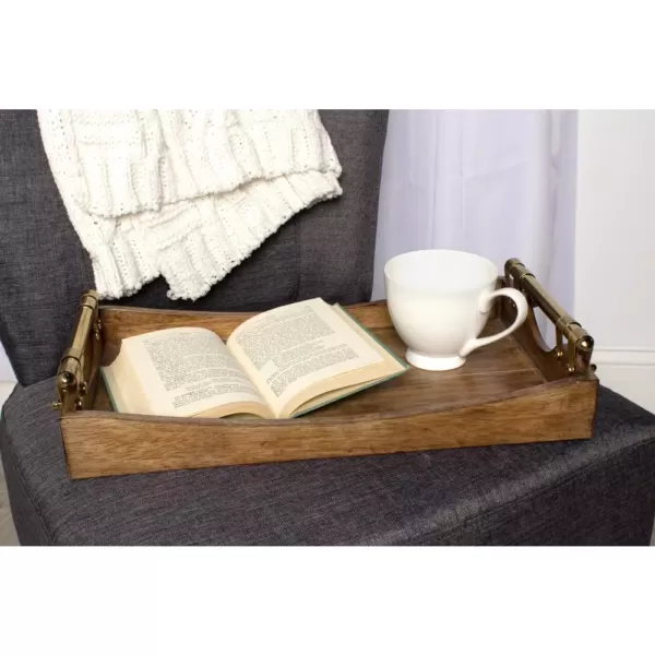 Kate and Laurel Ormond Brown Decorative Tray