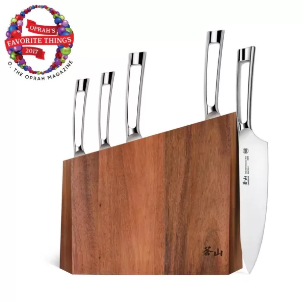 Cangshan N1 Series 6-Piece German Steel Forged Knife Block Set