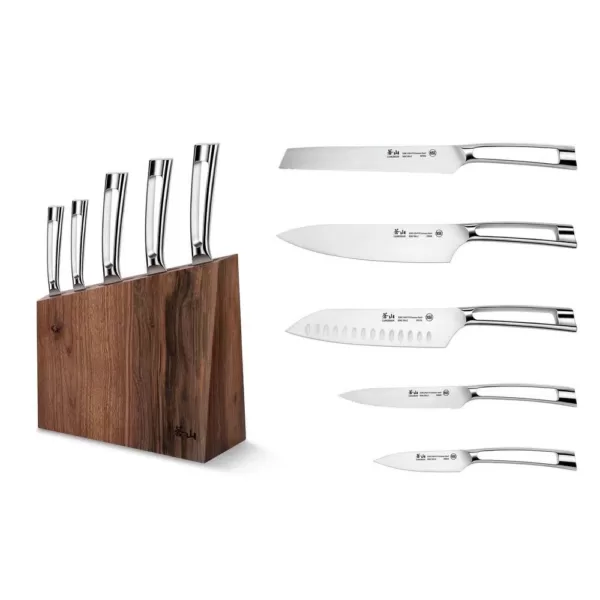 Cangshan N1 Series 6-Piece German Steel Forged Knife Block Set